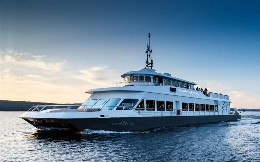 Bateau-croisière sur le lac Memphrémagog